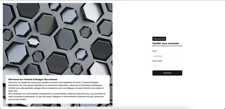 Aperçu du projet Hexagon